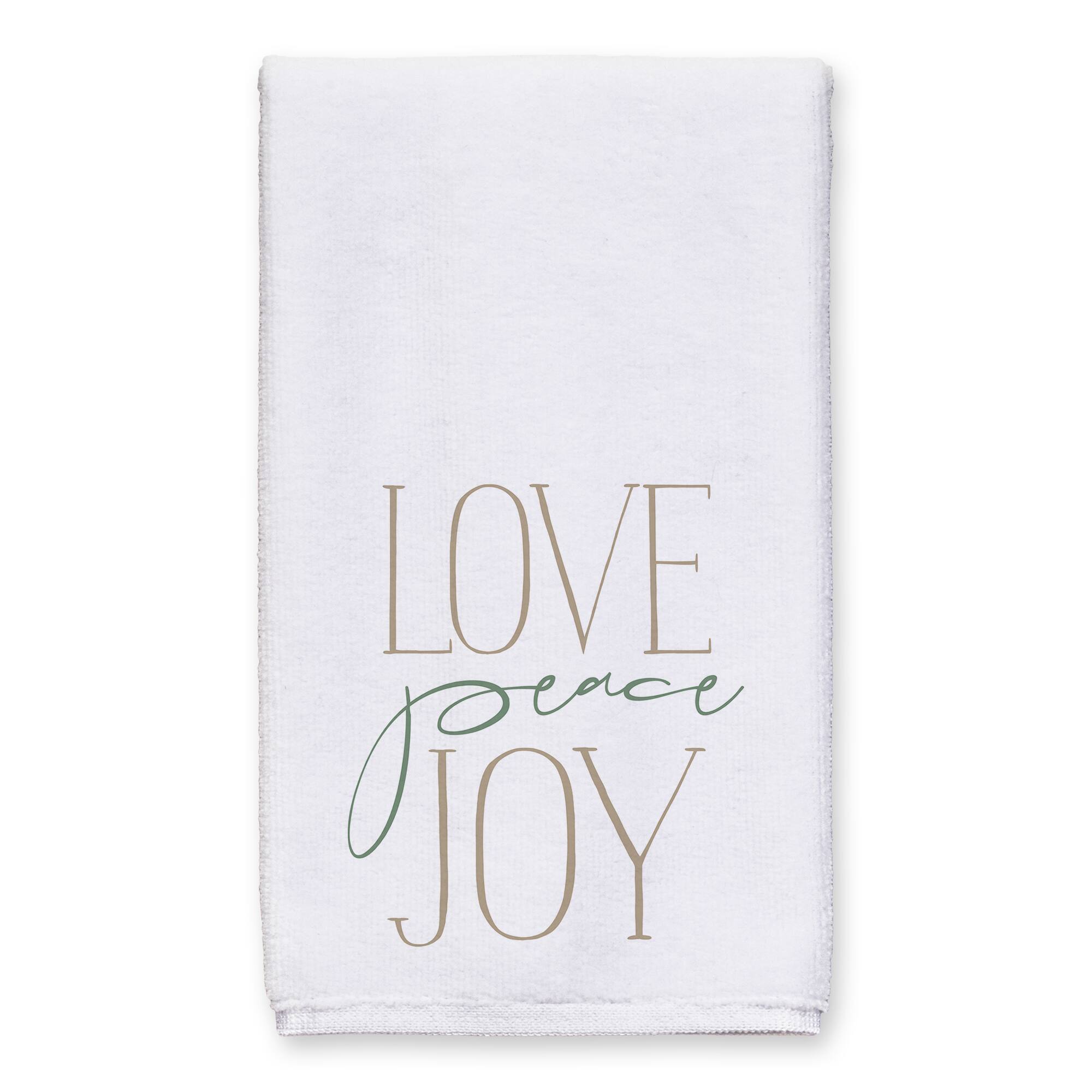 Love, Peace & Joy Tea Towel Set
